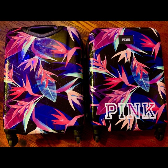 victoria secret hard case luggage